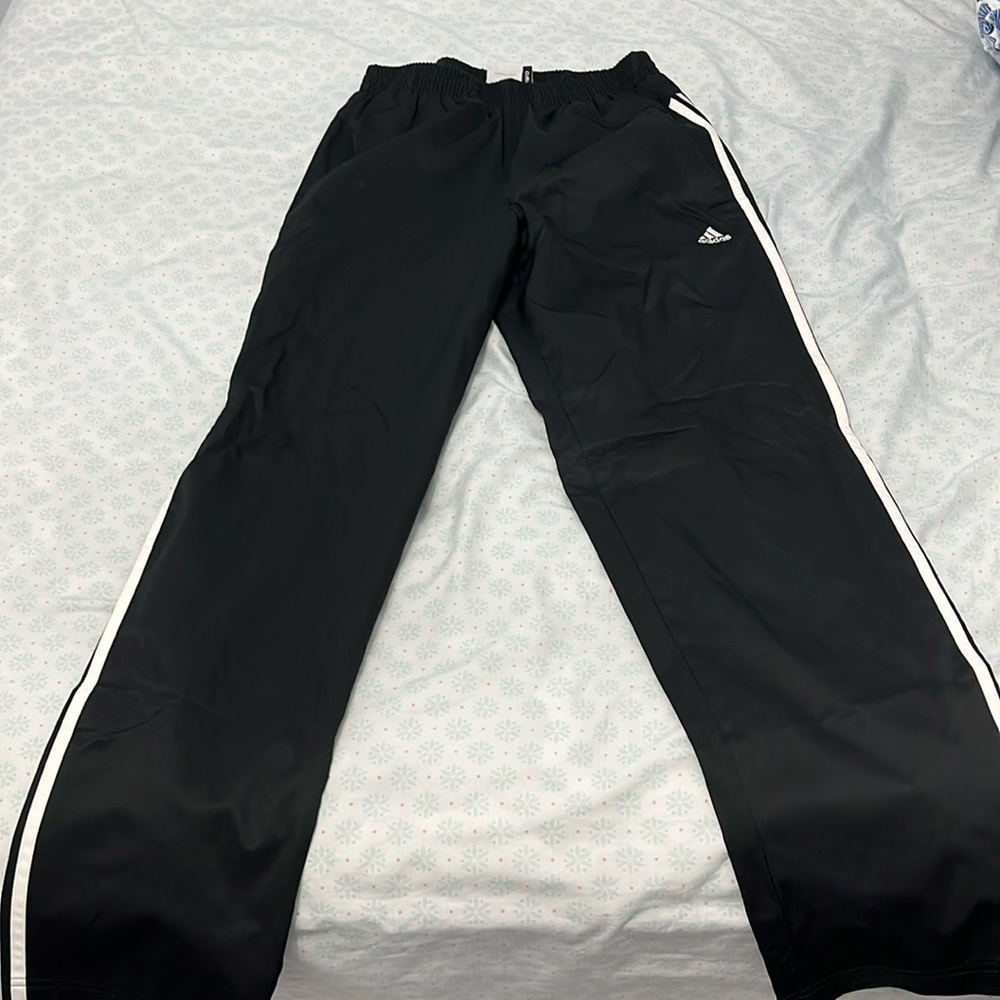 Adidas nylon black climalite pants
